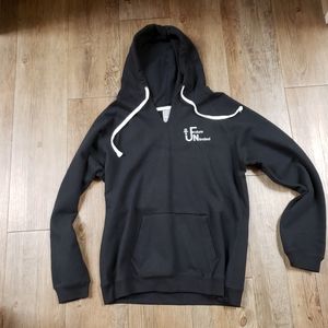 NEW black or grey sweatshirt---trademark Future Unlimited F.U.N. + ANKH logo